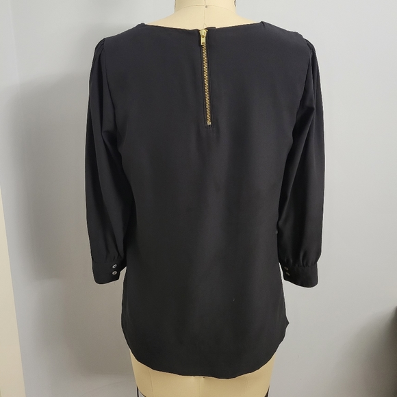 H&M Black Top size 2 - Picture 4 of 5